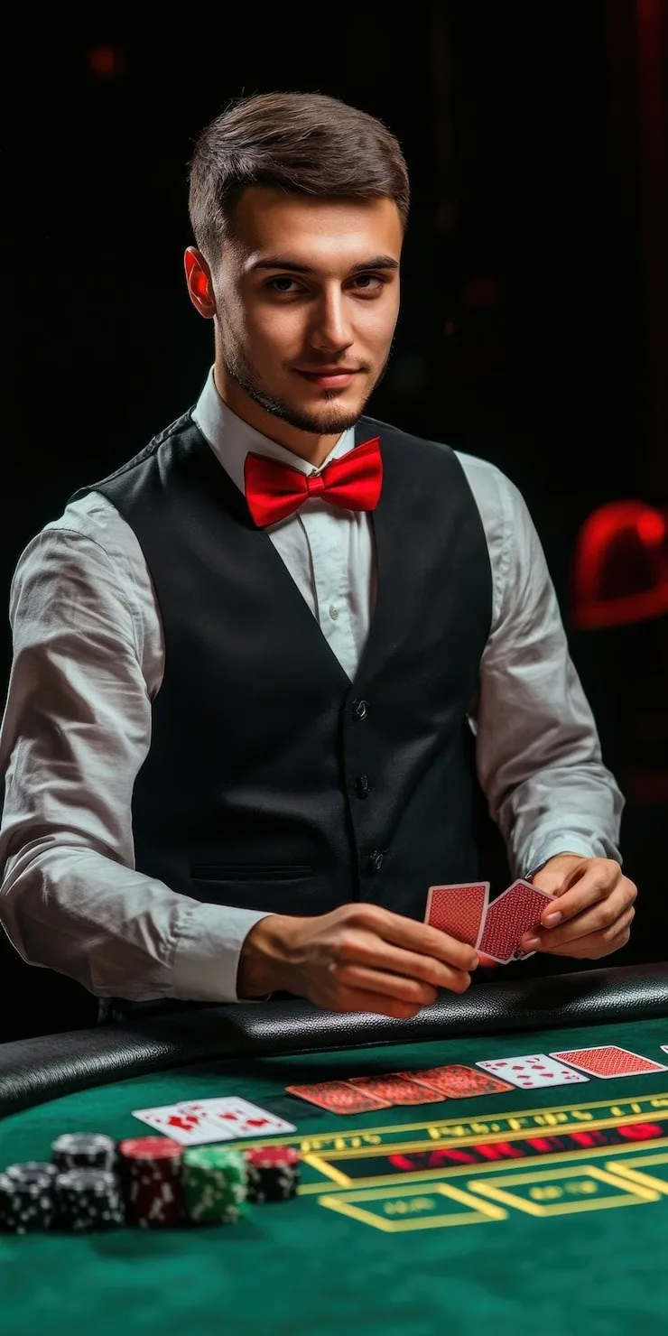888jk Real-Dealer Blackjack, Live from the Table